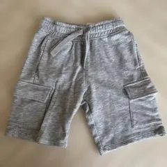 H&M グレー カーゴショーツ 4-5A 110㎝