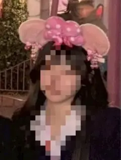 ミニーの耳カチューシャ ピンク