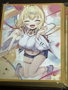 白詰草 にじさんじ 栞葉るり スリーブ プレイマット w7 - メルカリ