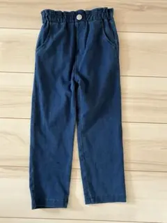 プティマイン　スマイルパンツ　デニム110 ポケットフリルパンツ　②