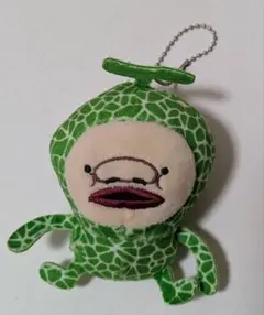 こびとづかん メロンくさマダラ ぬいぐるみキーホルダー