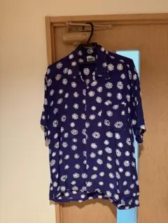 GOOD ENOUGH グッドイナフ　半袖　レーヨン　開襟シャツ