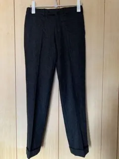 【極美品】GERMANO ウールフランネル　2タック　トラウザーズ　ネイビー 2026年最新】GERMANOの人気アイテム - メルカリ