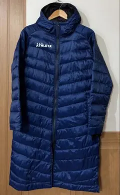 希少　美品　ATHLETA アスレタ　ベンチコート　ダウンジャケット　160