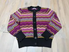 Yves Saint Laurent ニット カーディガン M 幾何学のサムネイル