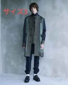 綾野剛着用【希少サイズ3】sacai Suiting Coatのサムネイル
