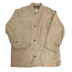 GRAHAM HEART 古着 中綿ステンカラーコート ベージュ Lサイズ