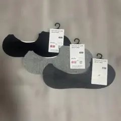 [새상품] 유니클로 아주 짧은 양말 3켤레 세트 25-27cm 001