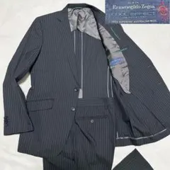 正規品✨ゼニア スウェットブルゾン カシミヤ混 ロゴレザーパッチ グレー 現行品 正規品✨ゼニア スウェットブルゾン カシミヤ混 ロゴレザーパッチ