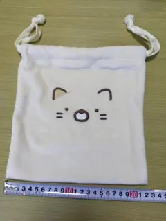 すみっコぐらし 巾着袋 ねこ