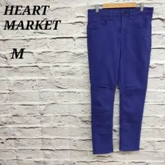 ハートマーケット 【M】 スキニーカラーデニムパンツ ブルー