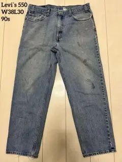 W38L30 Levi`s 550 ヴィンテージデニム 90s 689 アメカジ
