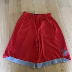 Under Armour HEATGEAR バスケットボールパンツ　LG レッド