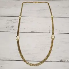 VALENTINO ヴァレンティノ Vロゴ ネックレス ゴールドのサムネイル