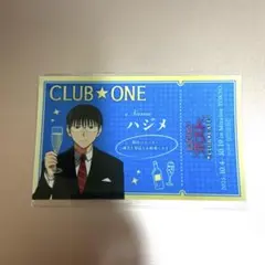 えぶりでいホスト　 えぶホスカフェ　入場特典ステッカー　ハジメ