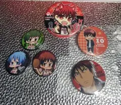 黒子のバスケ　缶バッジ　まとめ売り　セット