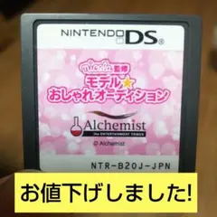 nicola 監修モデルおしゃれオーディション Nintendo DS ソフト