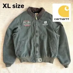 極上フェード！Carhartt サンタフェジャケット L モス J14MOS 至高の一着 カーハート サンタフェジャケット MOS 希少サイズ L Tall