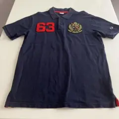 チャンピオン紺色ポロシャツ