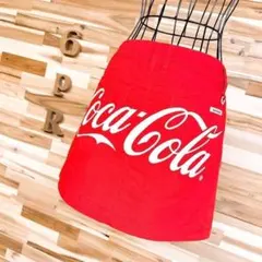 新品 ジャックバニー コカ・コーラ ビッグロゴ 鹿の子 ワンピース M