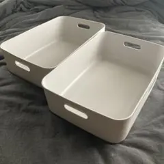 【美品】NITORI ソフトNインボックス LGY 2個セット