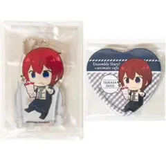 新品★あんスタ【朱桜司】アニカフェ★アクリルスタンド＆缶バッジ★2点セット