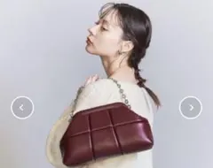 アドカラム　ショルダーバッグ　ボルドーのサムネイル