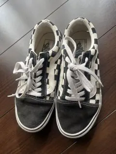 Vans 23.5cm スニーカー チェッカー柄