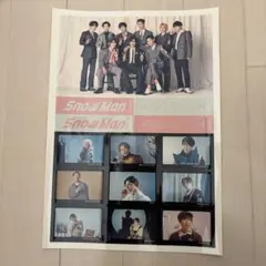 Snow Man タペストリー W ステッカー