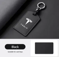 TESLA テスラ キーケース カードケース ブラック