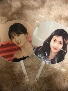 TWICE　モモ　うちわ　セット【バラ売り可】
