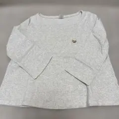 【SHEEPMAN WONDER 】グレー 七分袖トップス