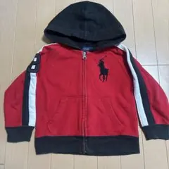 Polo Ralph Lauren 赤いパーカー 3T