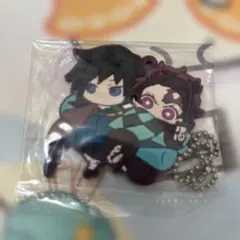 鬼滅の刃 ばんちょうこうラバーストラップ 冨岡義勇 竈門炭治郎