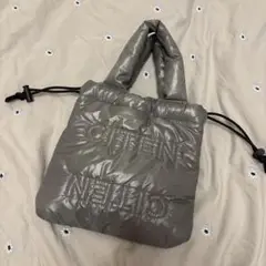 美品☆CITENステッチパデッドトートS