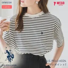 WEGO U.S.POLO ASSN.別注ワンポイントTシャツのサムネイル