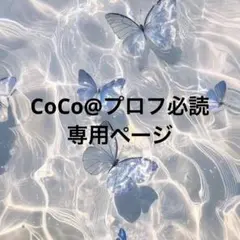 CoCo@プロフ必読専用ページ
