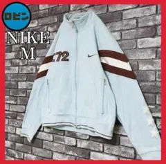 90s old NIKE 銀タグ 鬼フェード 刺繍 フルジップ スウェット