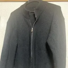 【美品最安値】シルバーダブルジップセーター　opium グランジ　Y2k 韓国