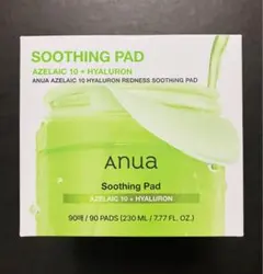 Anua アゼライン酸10ヒアルロンレッドネススージングパッド 90枚入り
