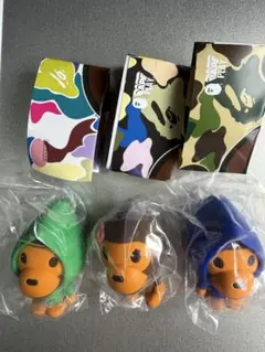 bapeフィギュア 3体セット シークレットのみ