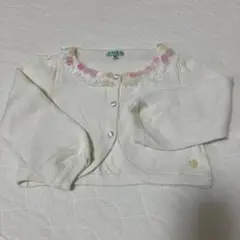 最終お値下げ★着用1回★TOCCA カーディガン 90cm ホワイト