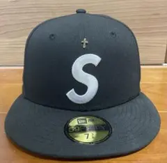 Gold Cross S Logo New Era シュプリーム 58.7cm