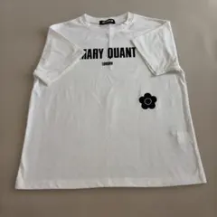 MARY QUANT マリークワント　スタンダードロゴデイジー Tシャツ