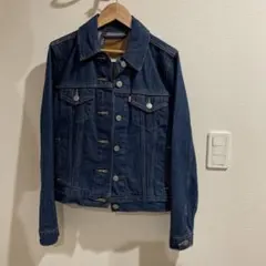 LEVI'S デニムジャケット XS ダークブルー　プレミアム　ジージャン　デニ