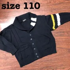 COMME CA ISM カーディガン 110サイズ　ネイビー