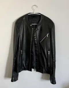 え*き様 DIESEL ライダース ジャケット シングル ラム レザーのサムネイル