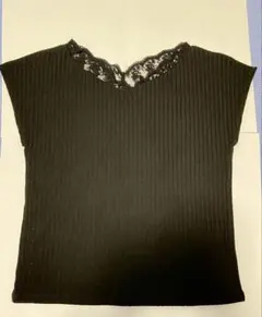 《2点まとめ》夏物　PAGEBOY スカラップレーストップス　半袖【WEB限定】