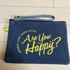 嵐　Are you Happy? ツアーグッズのポーチ
