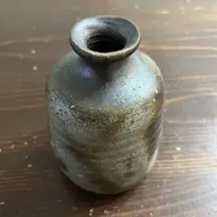 備前焼 本山和泉作 花瓶 本山和泉（備前焼黄ゴマ鶴首一輪花入）